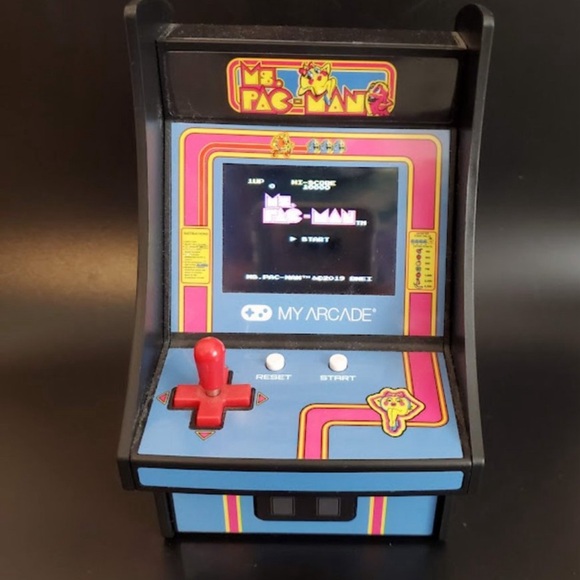 My Arcade Micro Player Mini Arcade Machine Ms. Pac-Man Video Game 2019 Tabletop - Picture 3 of 4